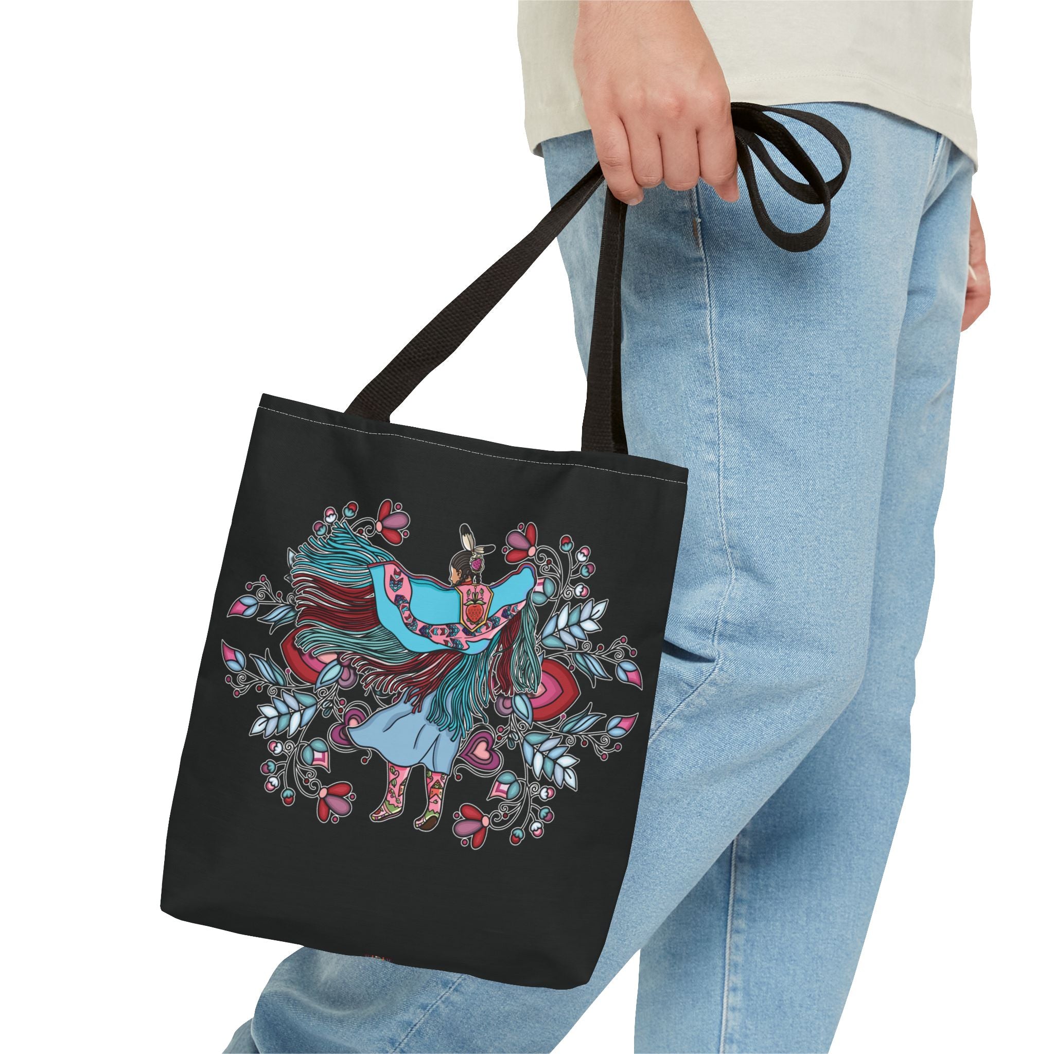 Fancy Dancer Trans BG 4 Tote Bag