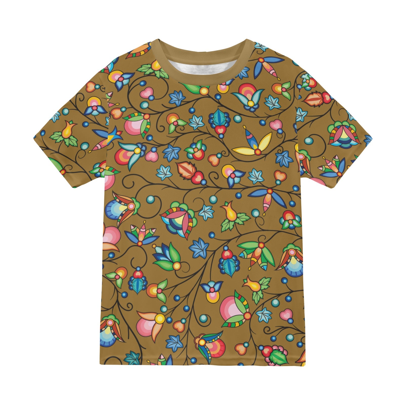 Prairie Plains Spirit Fall Leaves T-shirt for Men