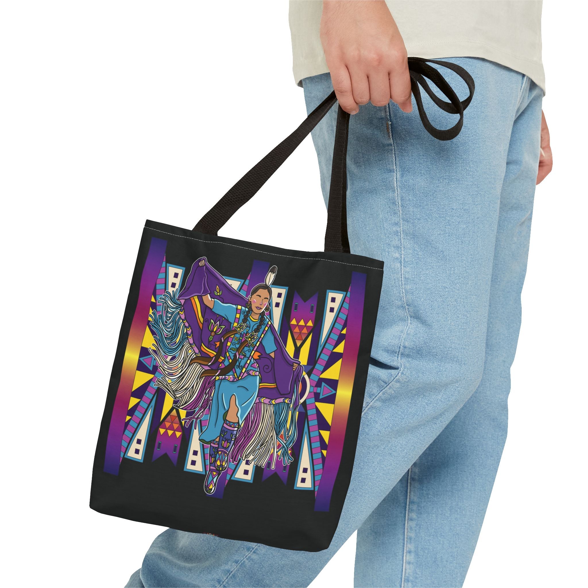 Fancy Dancer Trans BG 3 Tote Bag
