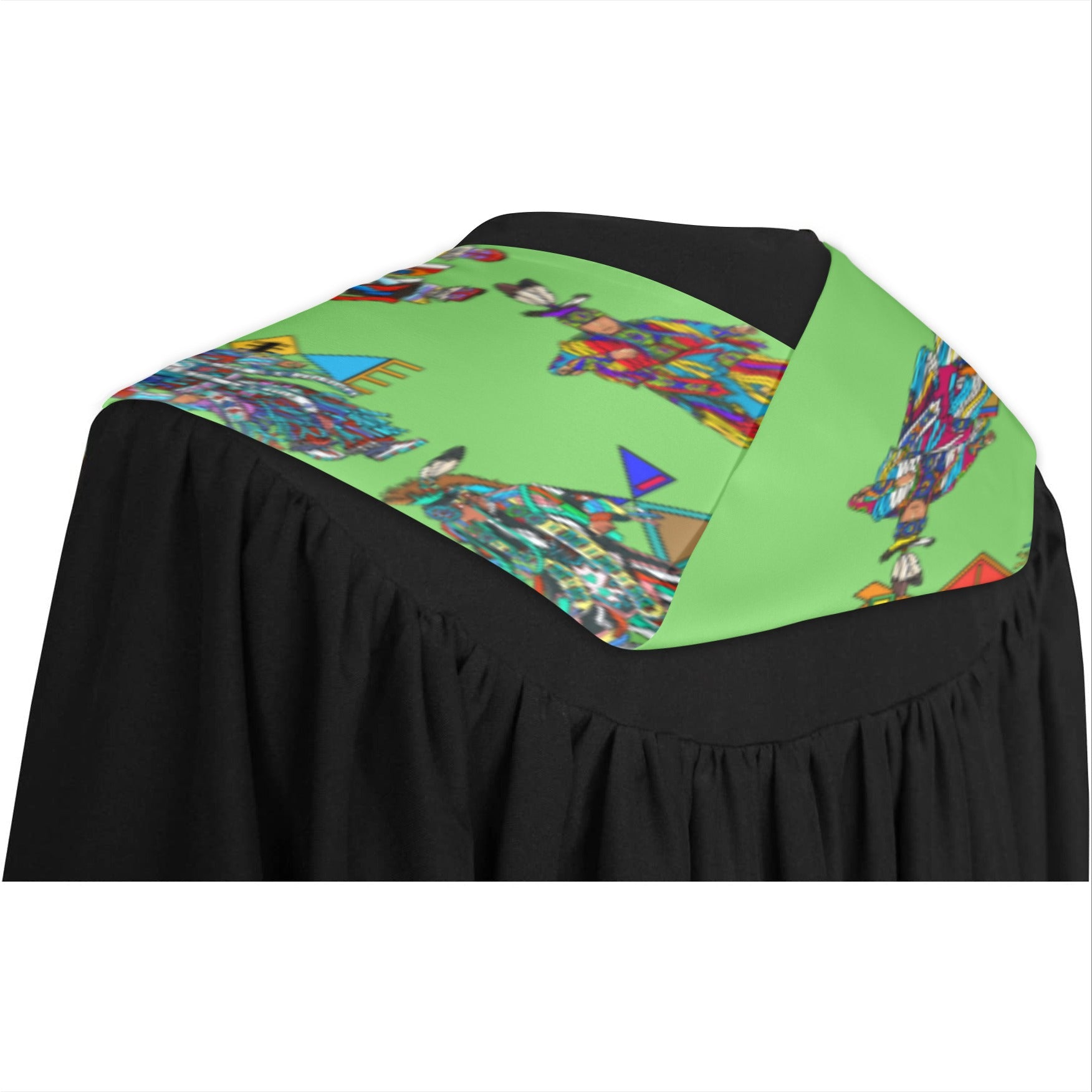 Men's Grass Dancers Grass Graduation Stole