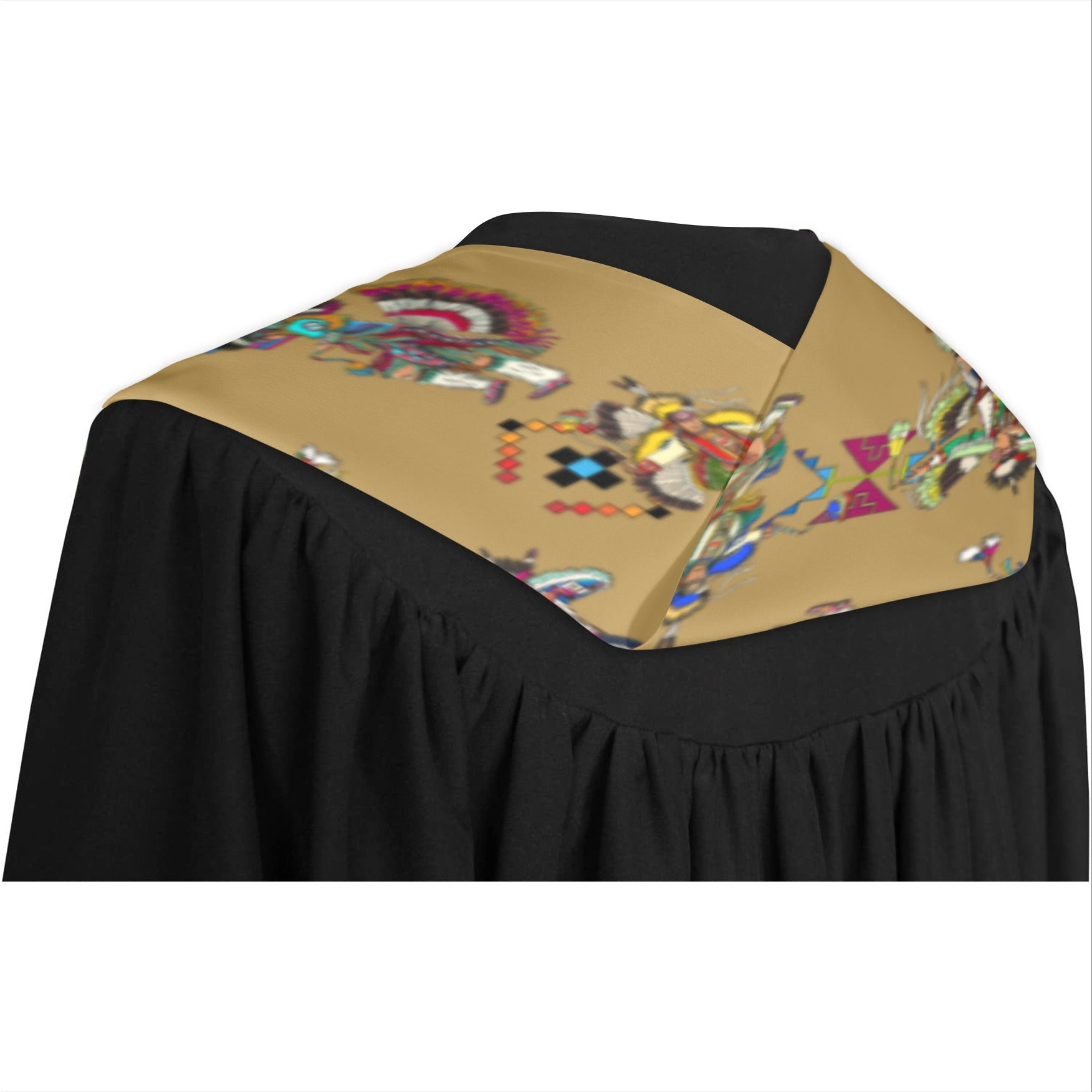 Men's Fancy Dancers Earth Graduation Stole