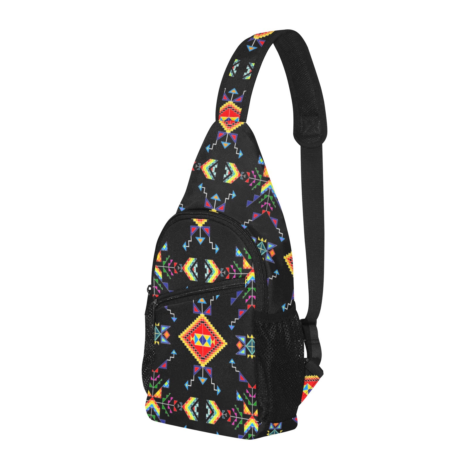 Buffalo Jump Black Chest Bag