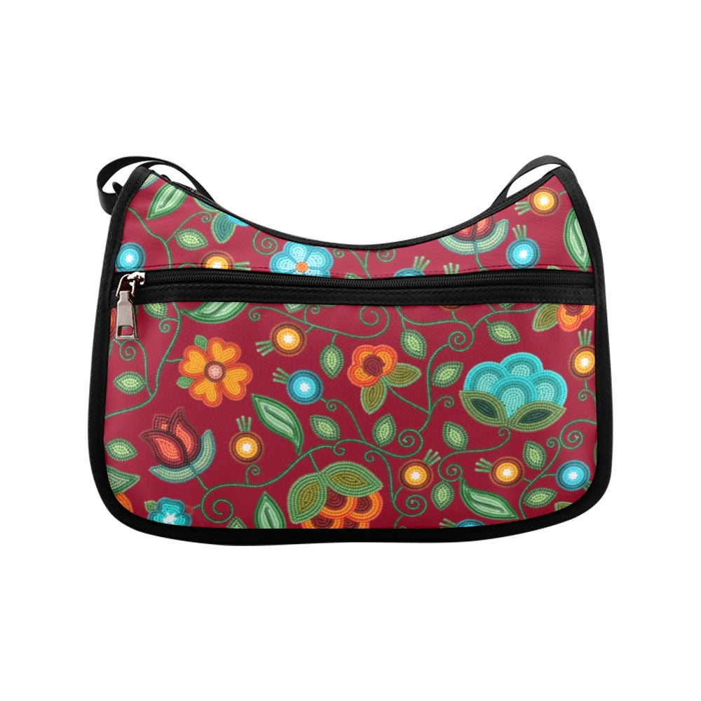 Prairie Fire Petals Red Crossbody Bag