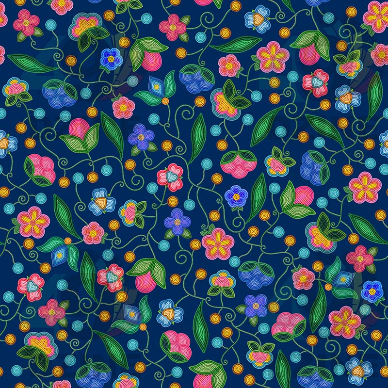 Skyberry Serenade Navy 42 Inch Cotton Poplin Pre Order