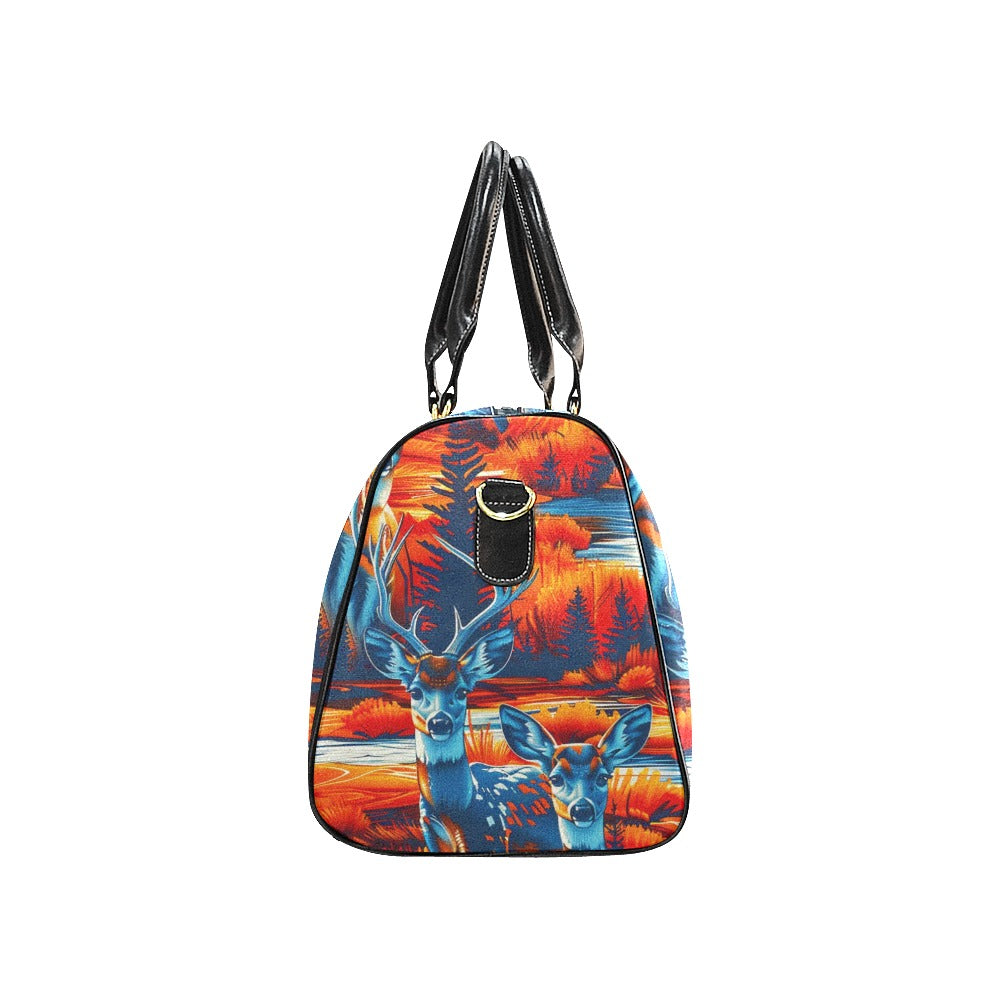 Deer Family Waterproof Travel Bag/Small