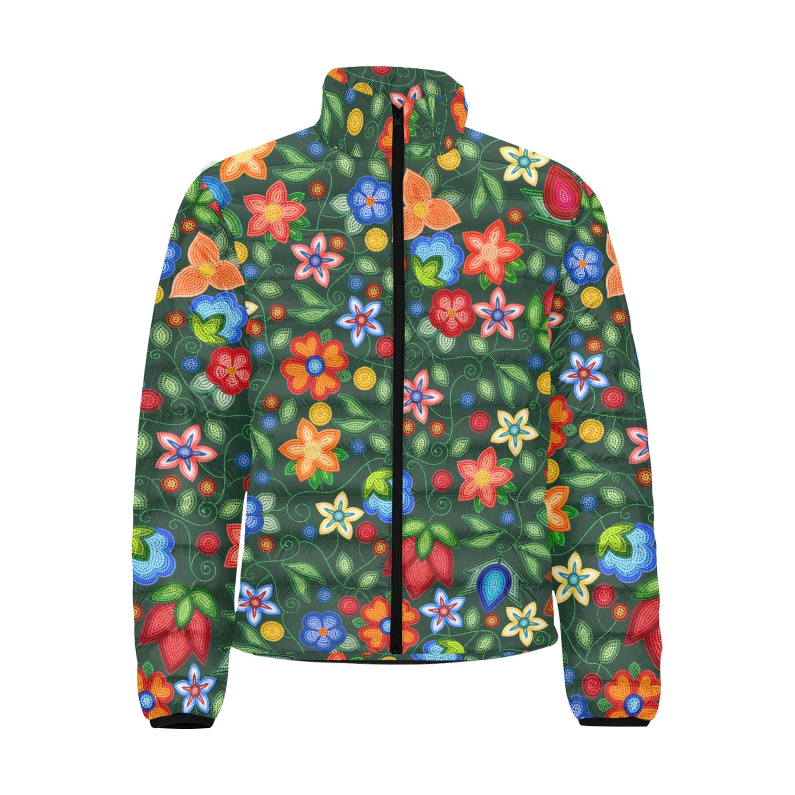 Morning Harmony Forest Men's Padded Jacket