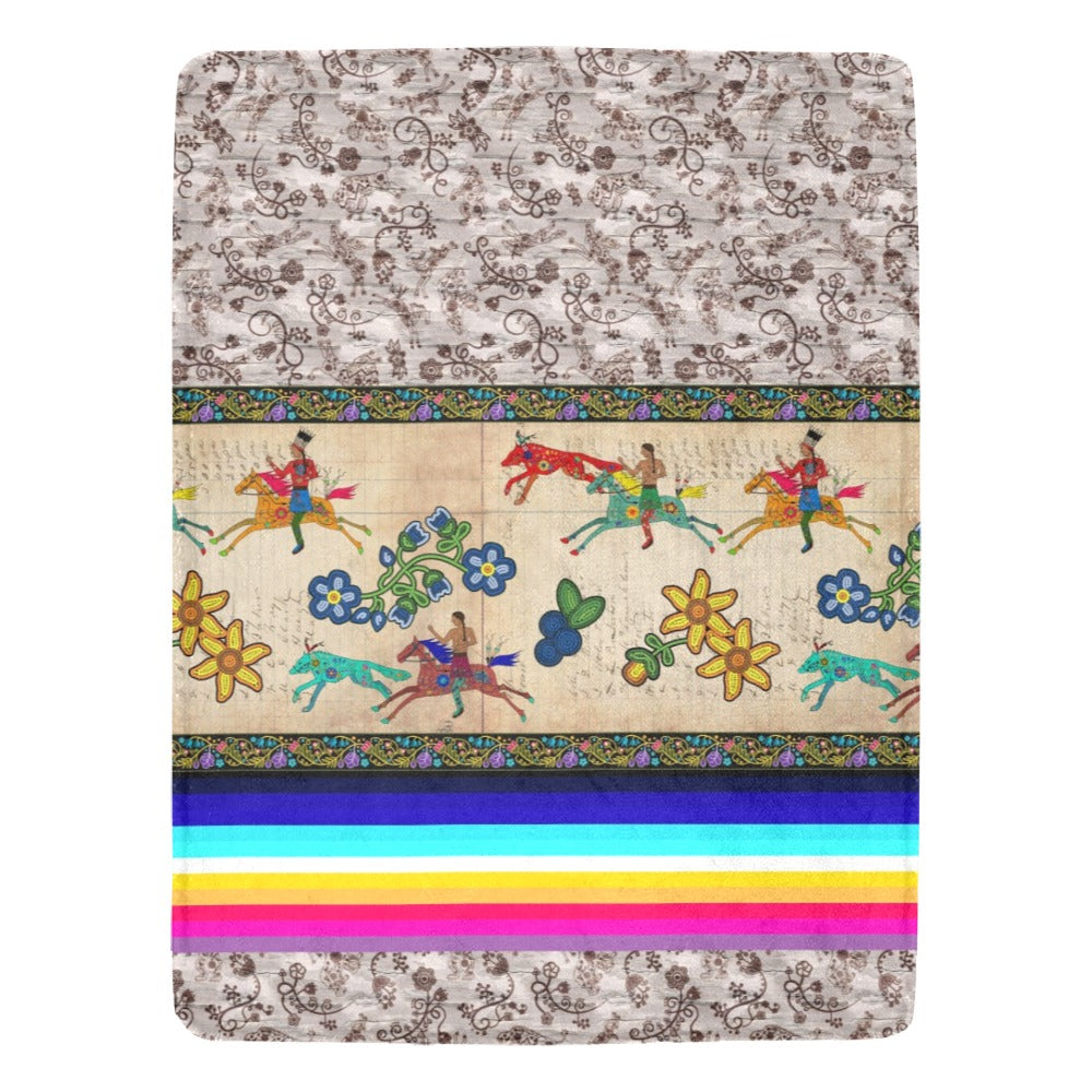 Brothers Race Ultra-Soft Micro Fleece Blanket 60"x80"