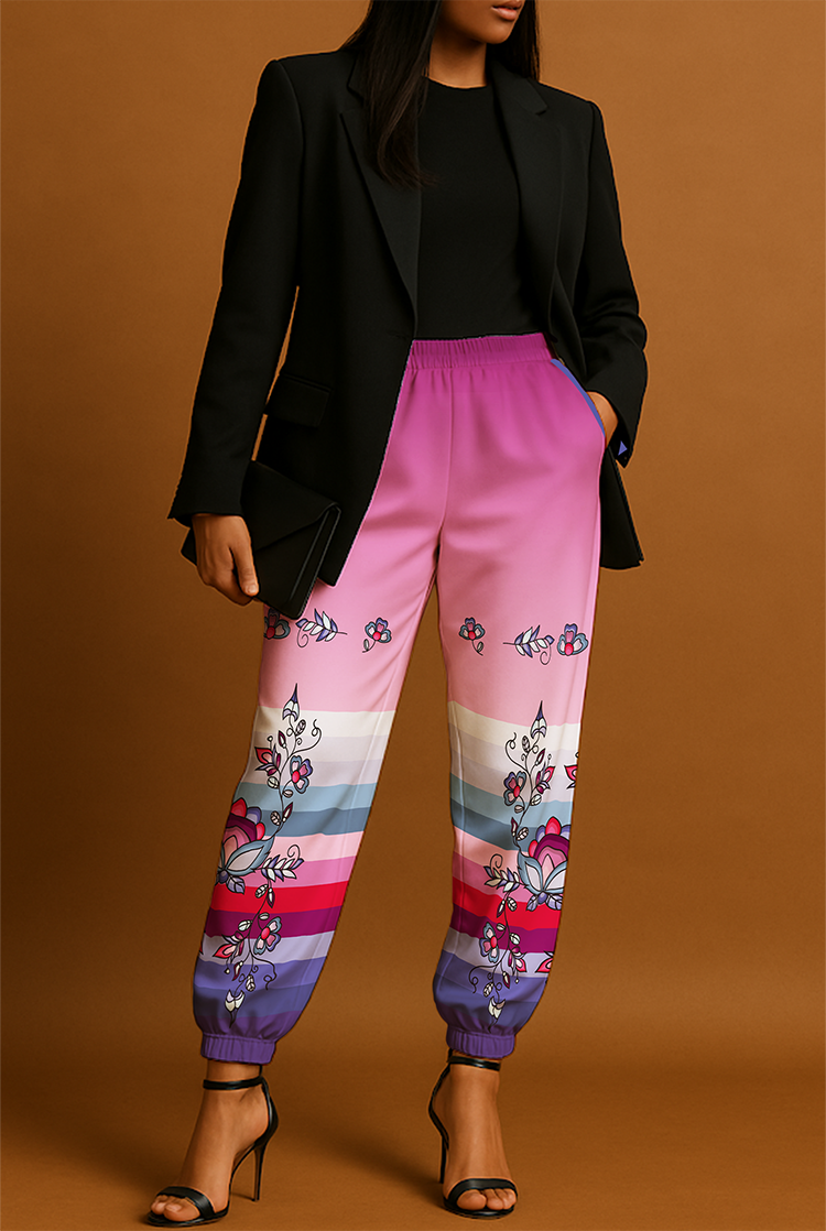 Twilight Hollyvine Ribbon Jogger Pants