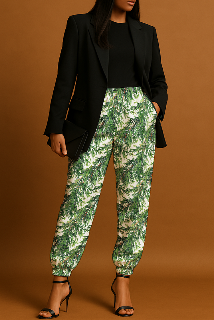 Cedar Protection Ribbon Jogger Pants