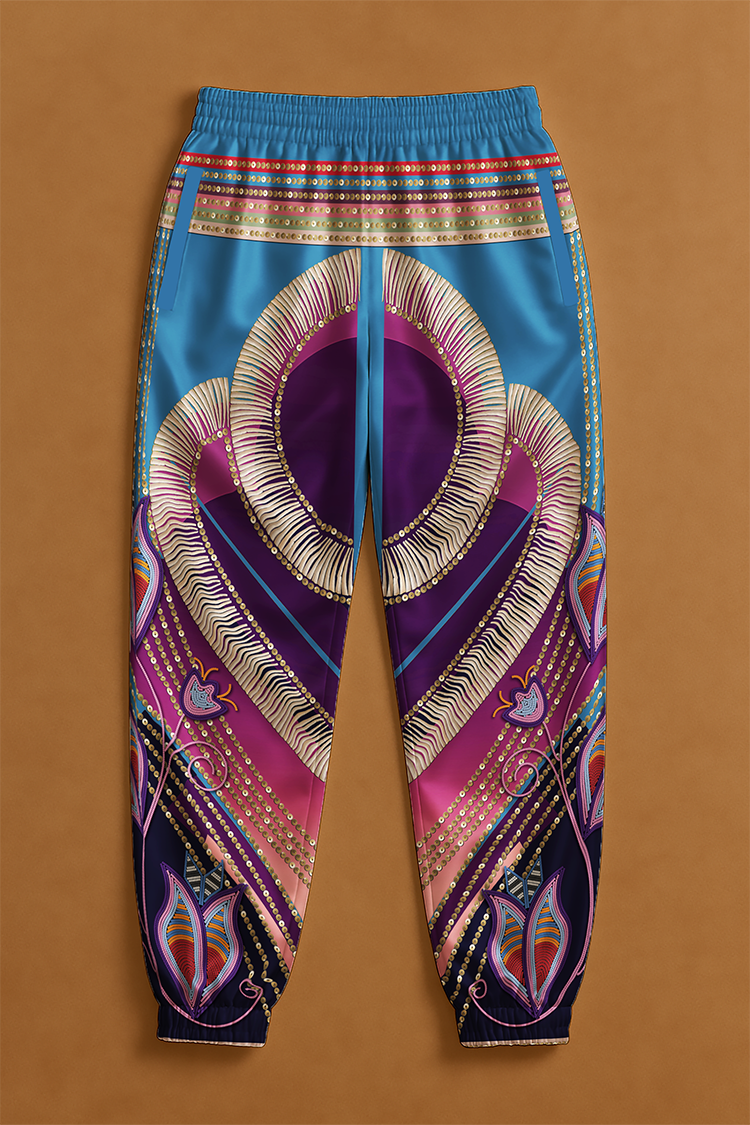 Dentalium Dreams Sky Ribbon Jogger Pants