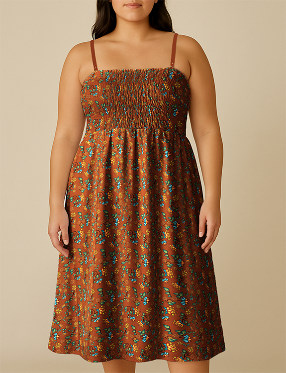 Lily Sierra Smock Top Dress