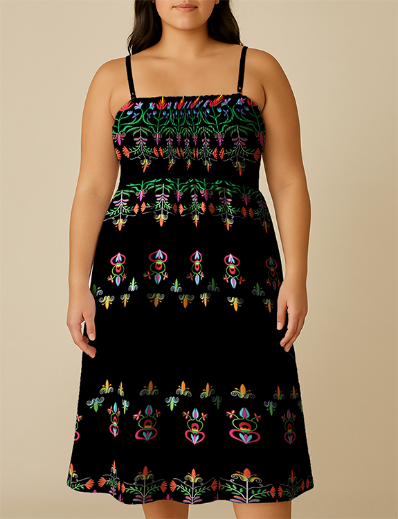 Metis Corn Mother Smock Top Dress