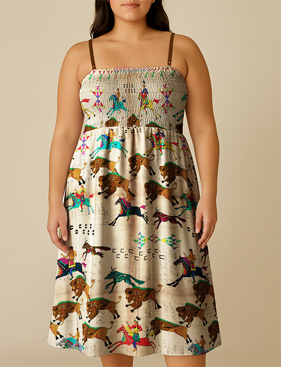 The hunt Smock Top Dress