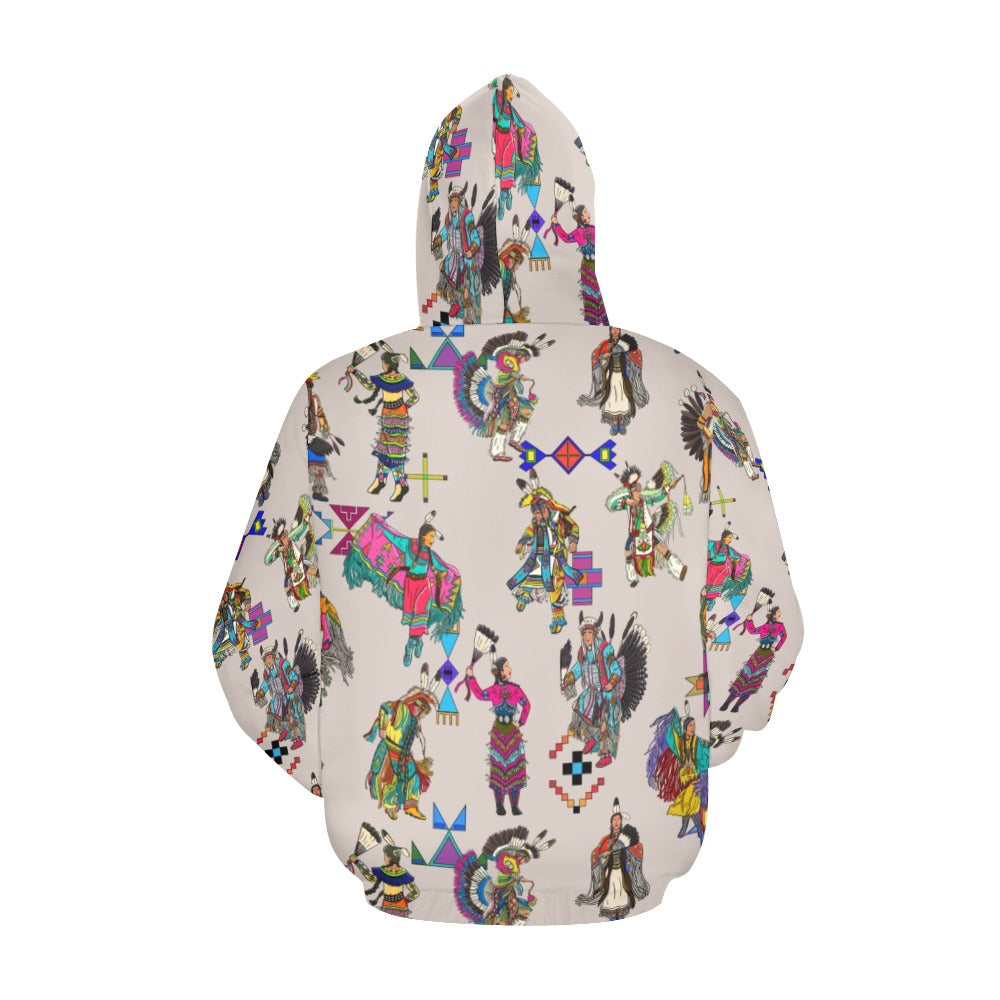 Grand Entry Dancers Muslin Hoodie for Men (USA Size)