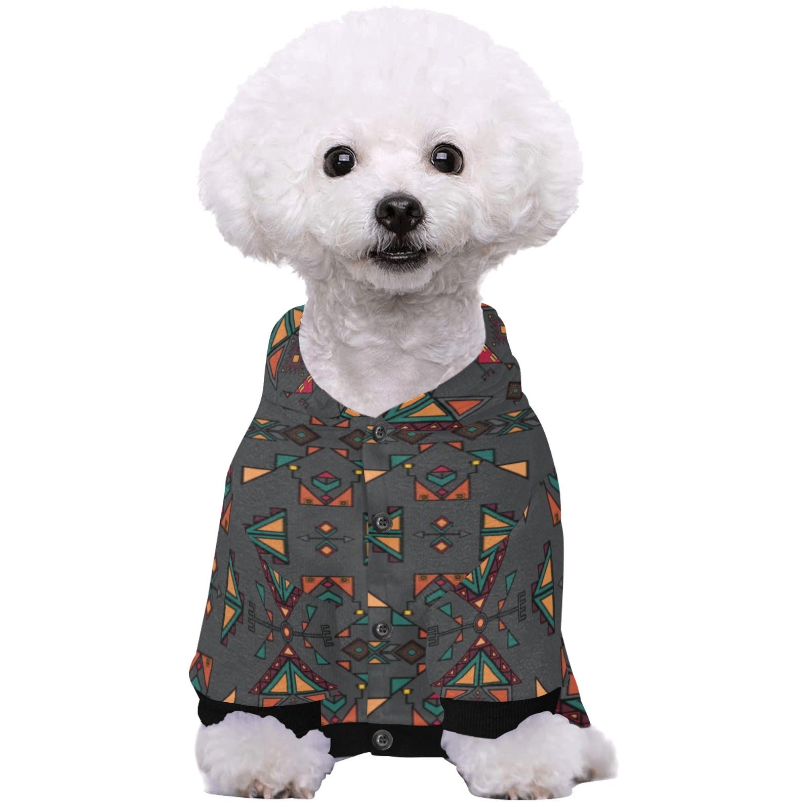 Arrow dawn Gray Pet Dog Hoodie