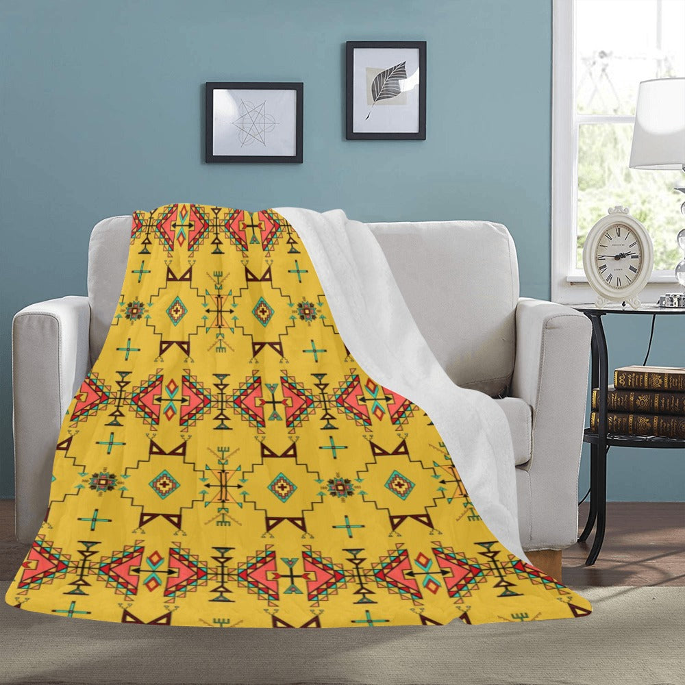 Thunder Flight Yellow Ultra-Soft Micro Fleece Blanket 60"x80"