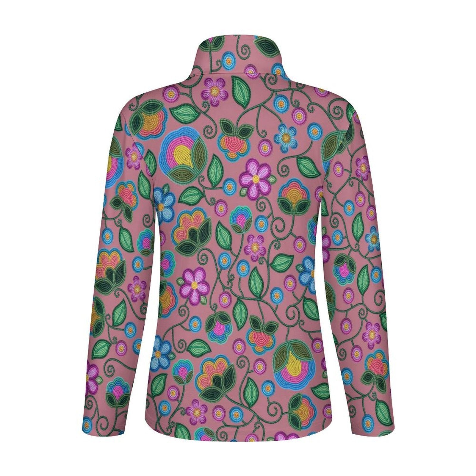 Turquoise Sunbeam Peach Long Sleeve Yoga Shirt