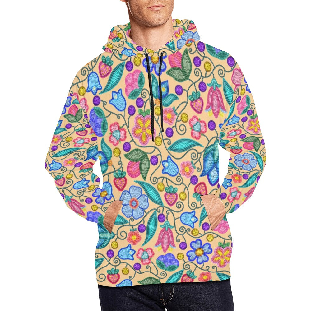 Sweet Offering Cream Hoodie for Men (USA Size)