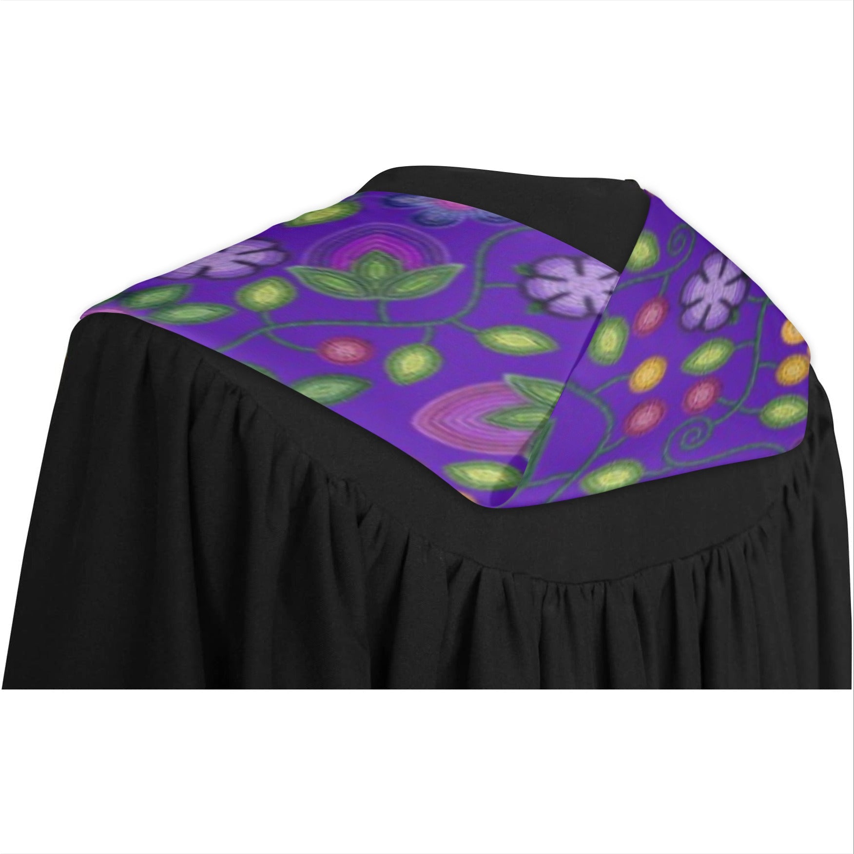 Bloom Uplift Indigo Graduation Stole