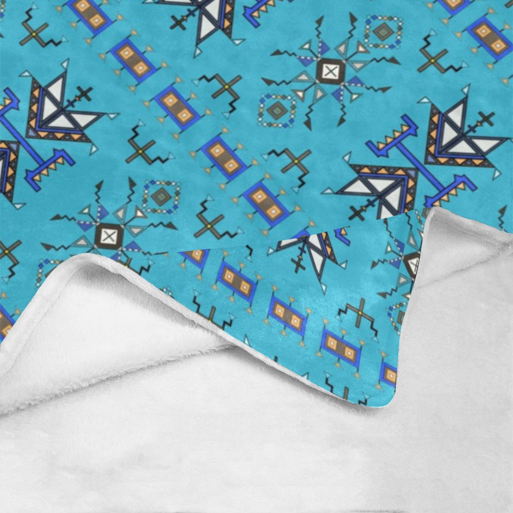 Eagle Strike Blue Ultra-Soft Micro Fleece Blanket 50"x60"