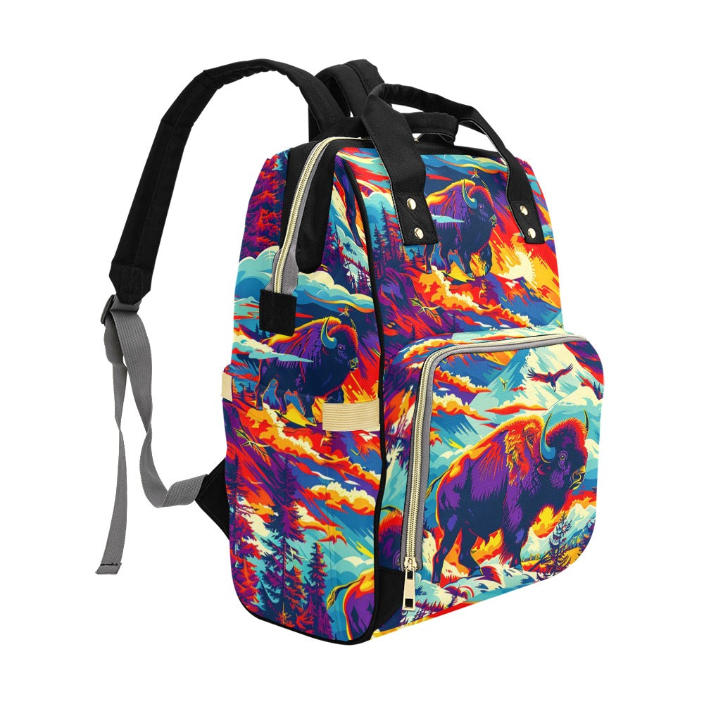 Buffalo Bluff Multi-Function Diaper Backpack/Diaper Bag