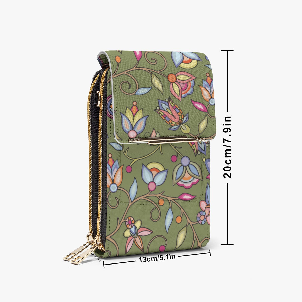 Buffalo Bloom Sage Mobile Phone Chest Bag