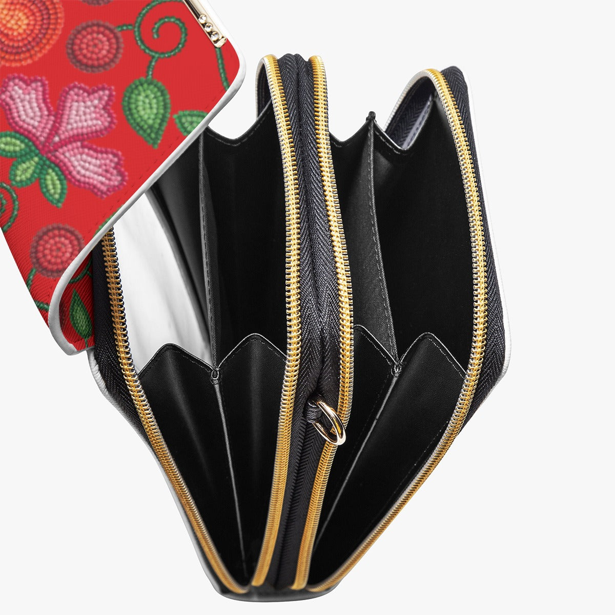 Rose Reverie Red Mobile Phone Chest Bag
