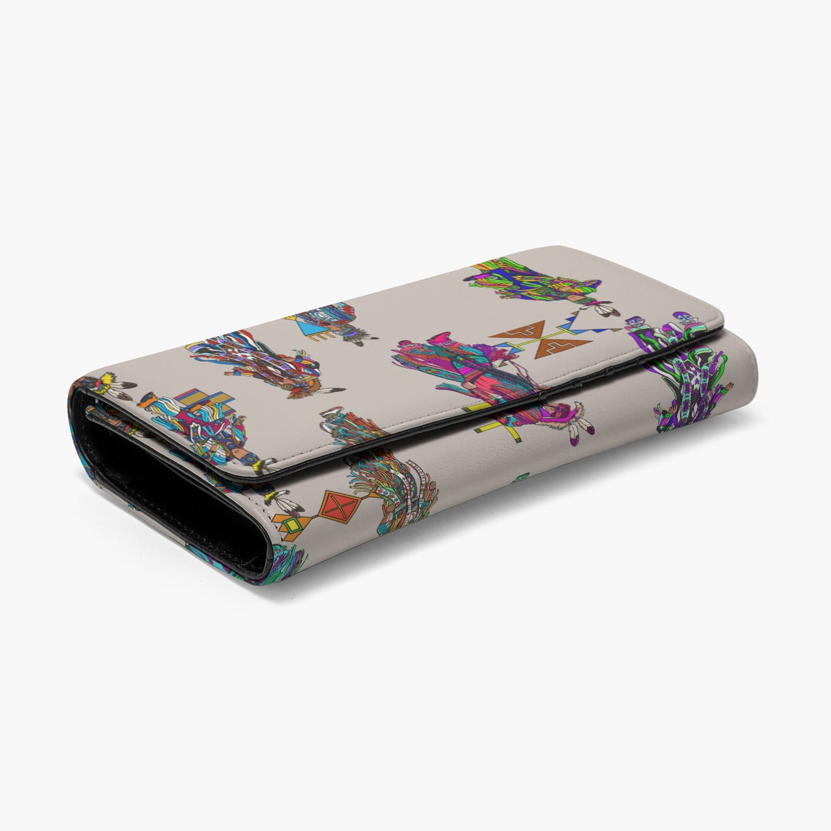 Men's Grass Dancers Muslin Foldable Wallet