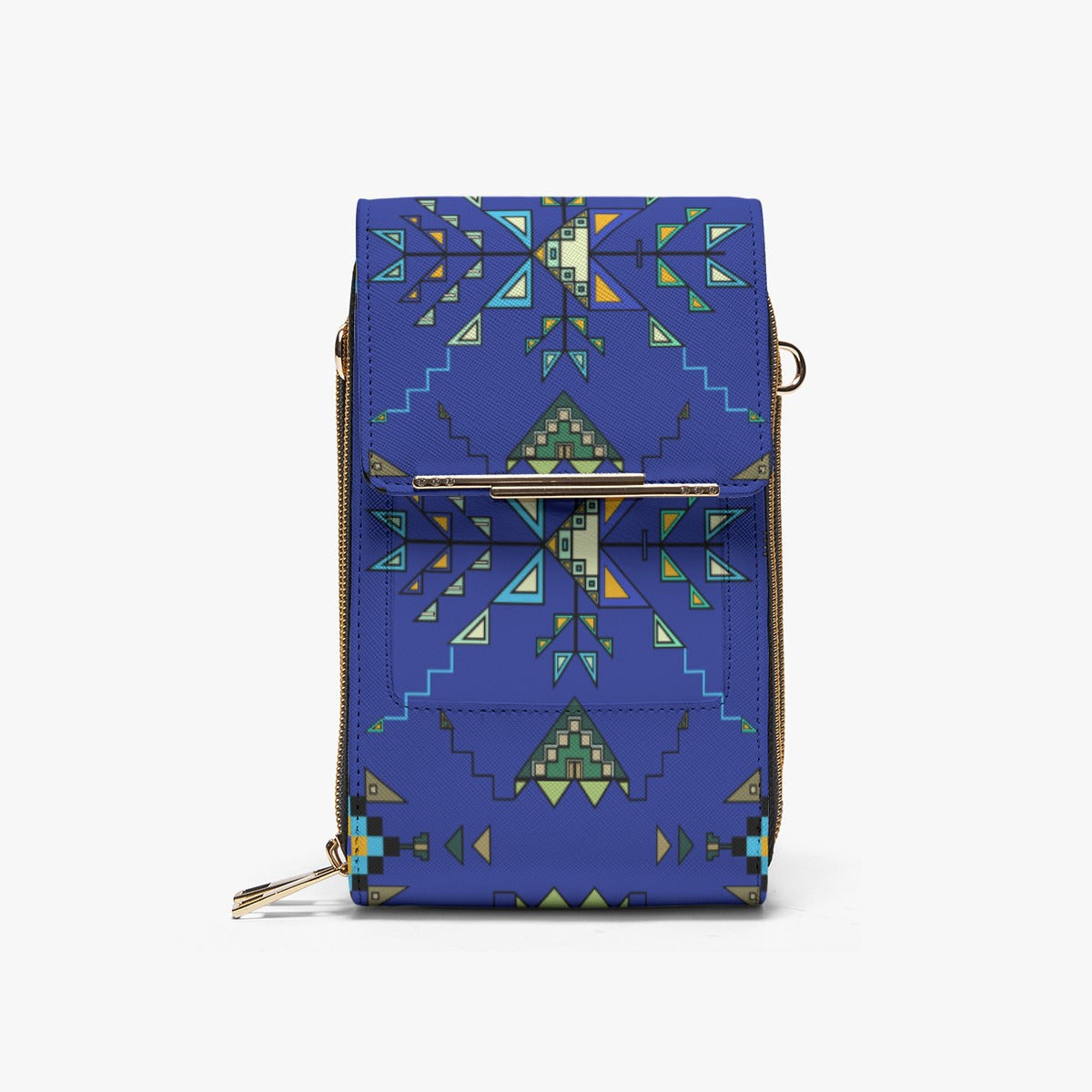 Bear Shield Dark Blue Mobile Phone Chest Bag