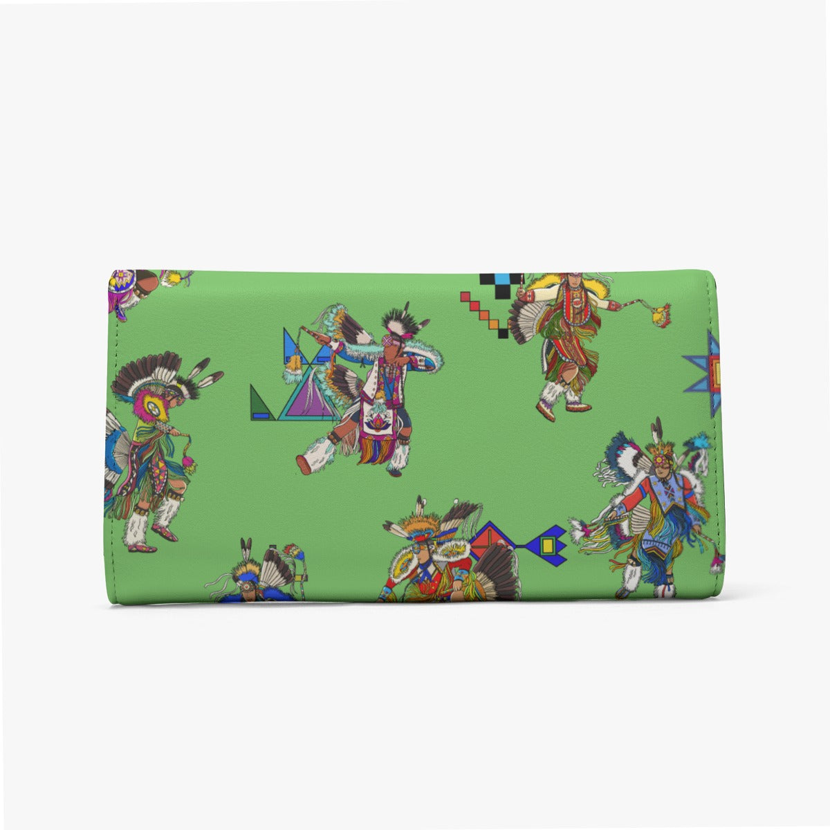 Men's Fancy Dancers Grass Foldable Wallet