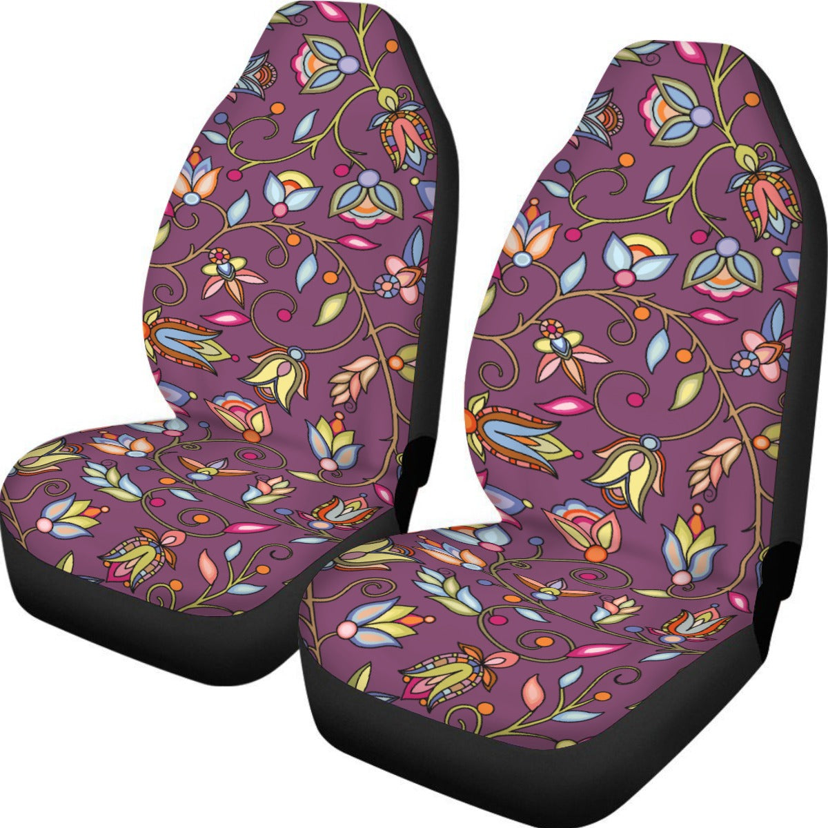 Buffalo Bloom Berry Bush Universal Car Seat Cover With Thickened Back