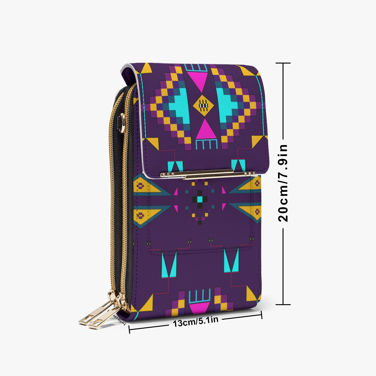 Rite of Passage Dark Purple Mobile Phone Chest Bag
