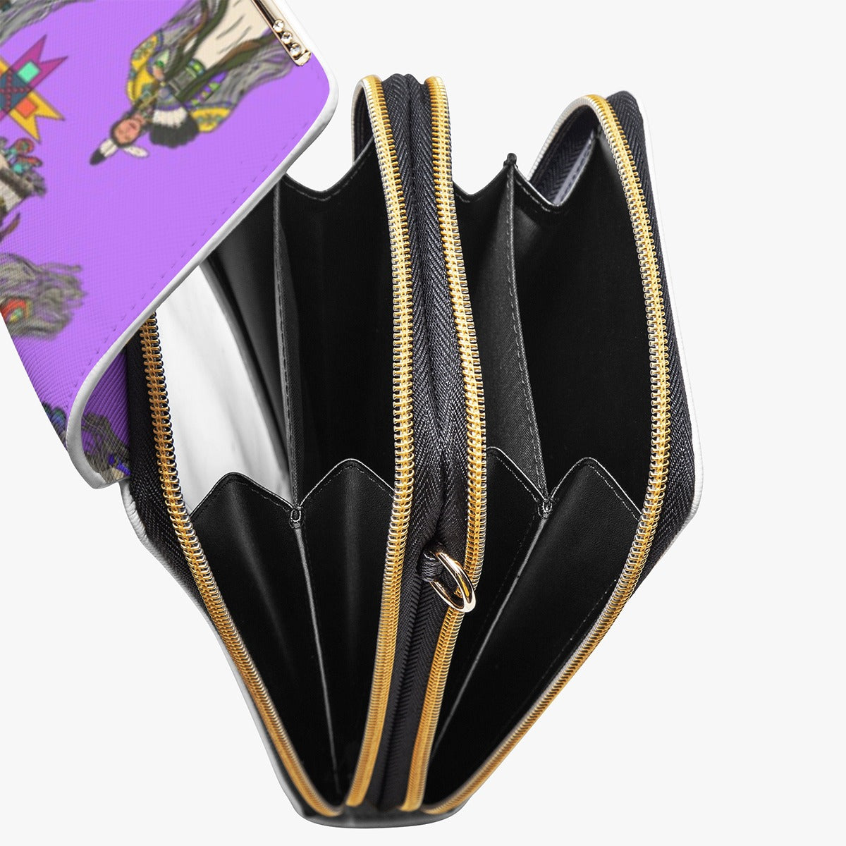 Women's Tradish Dancers Purple Mobile Phone Chest Bag