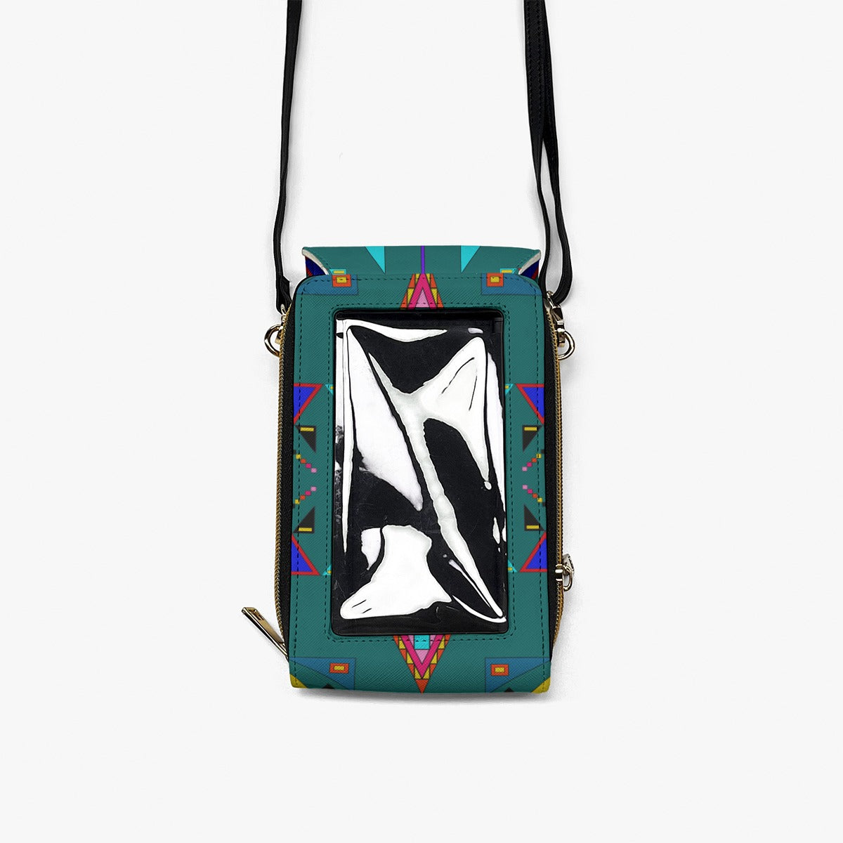 Enemy Territory Teal Mobile Phone Chest Bag