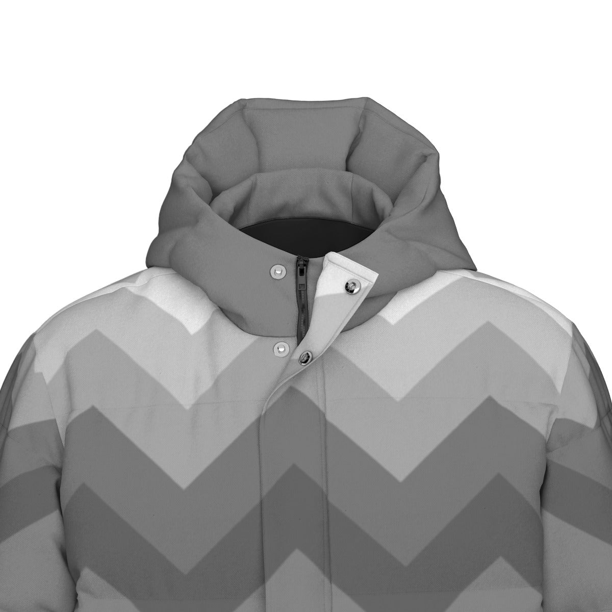 Thunder Drum Unisex Long Down Jacket