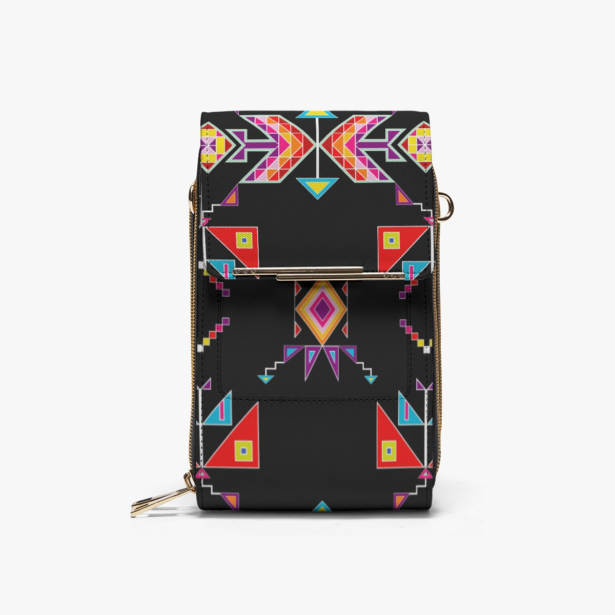 Scattered Generations Black Mobile Phone Chest Bag