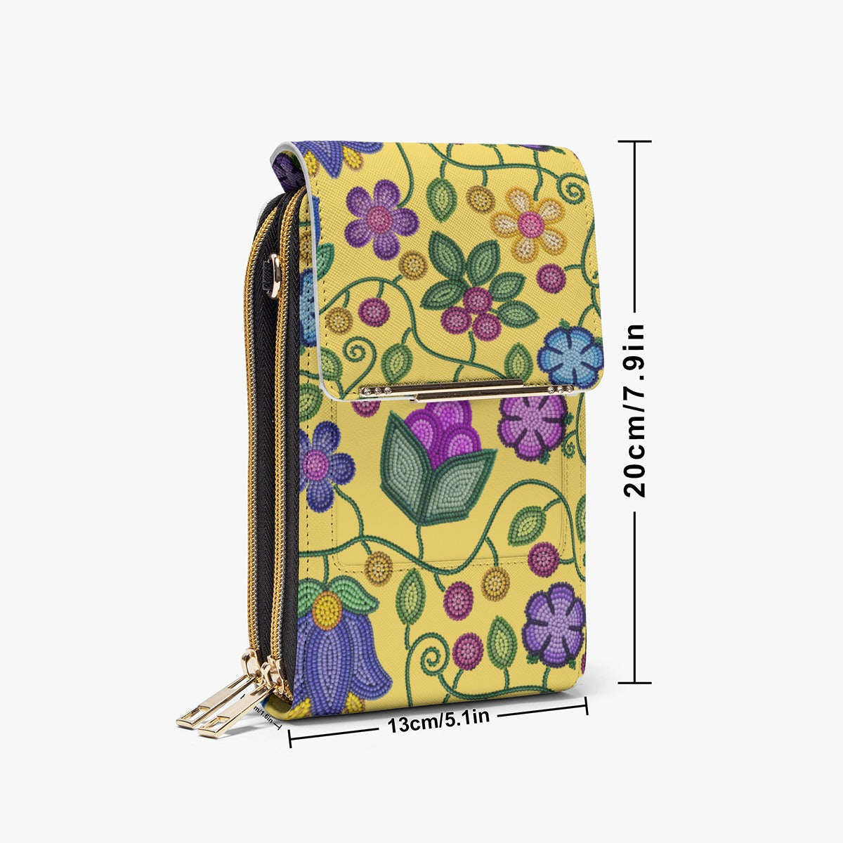 Bloom Uplift Yellow Mobile Phone Chest Bag