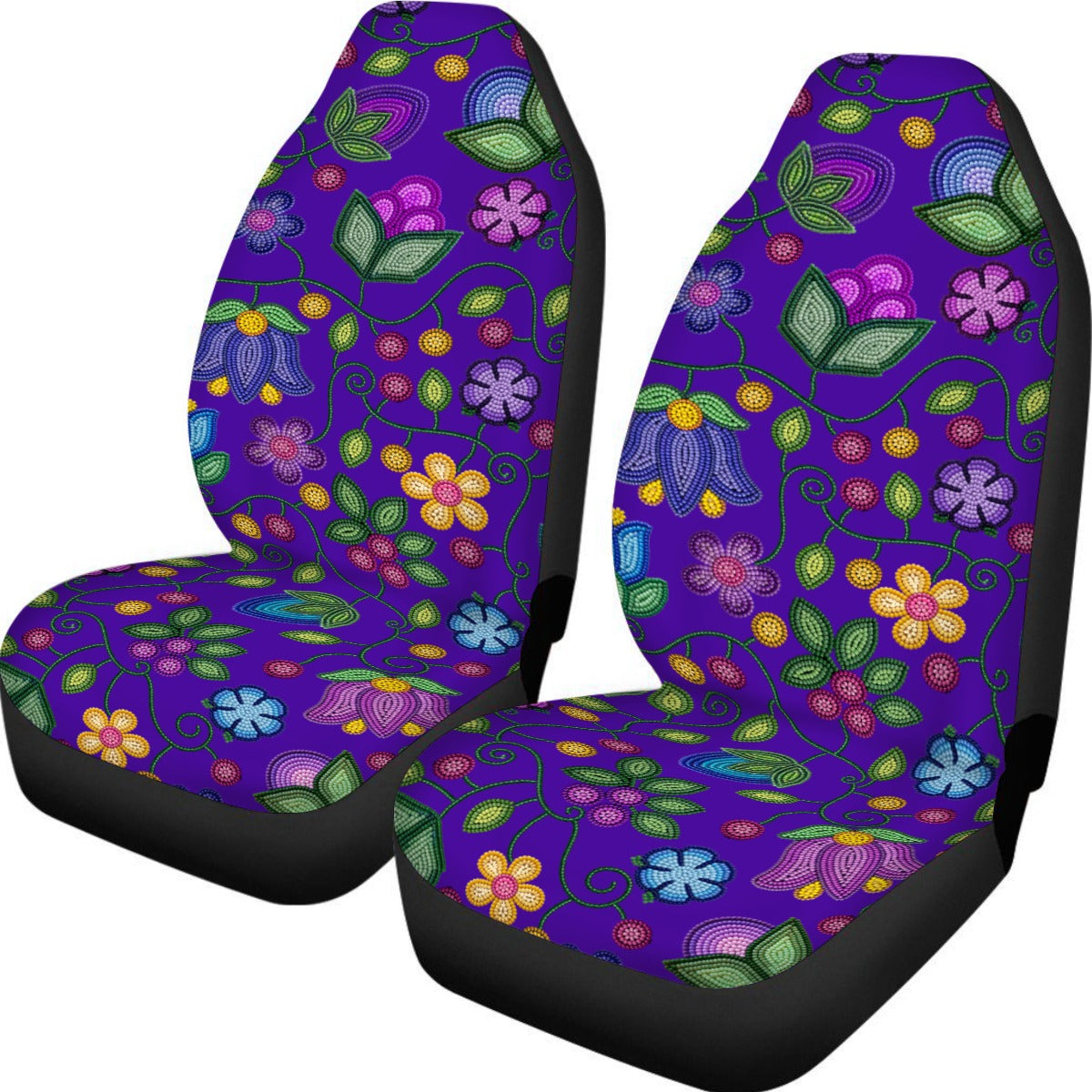 Bloom Uplift Indigo Universal Car Seat Cover With Thickened Back