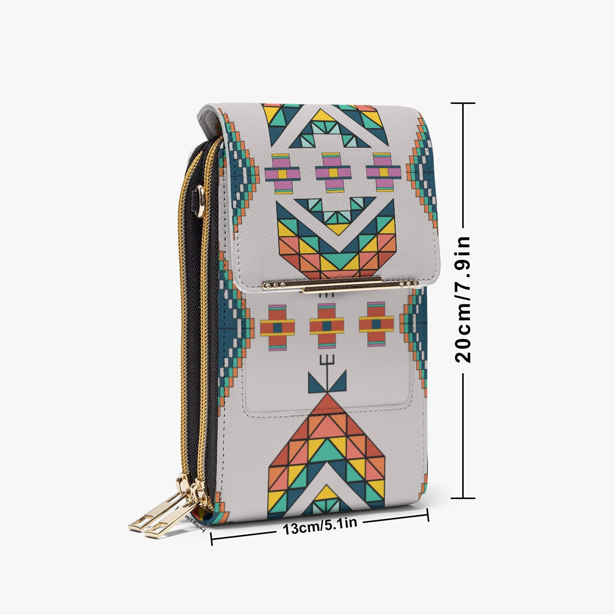 Travois Tipi Light Grey Mobile Phone Chest Bag