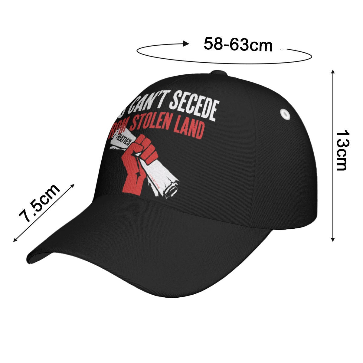 All-Over Print Peaked Cap