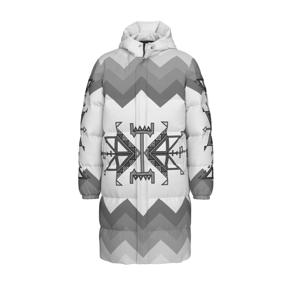 Eagle Strike Unisex Long Down Jacket