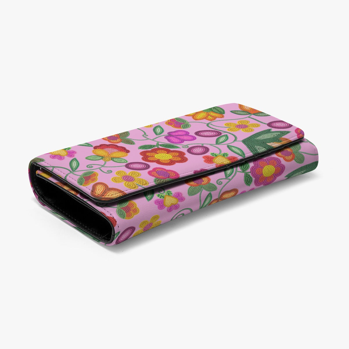 Boreal Bounty Pink Foldable Wallet