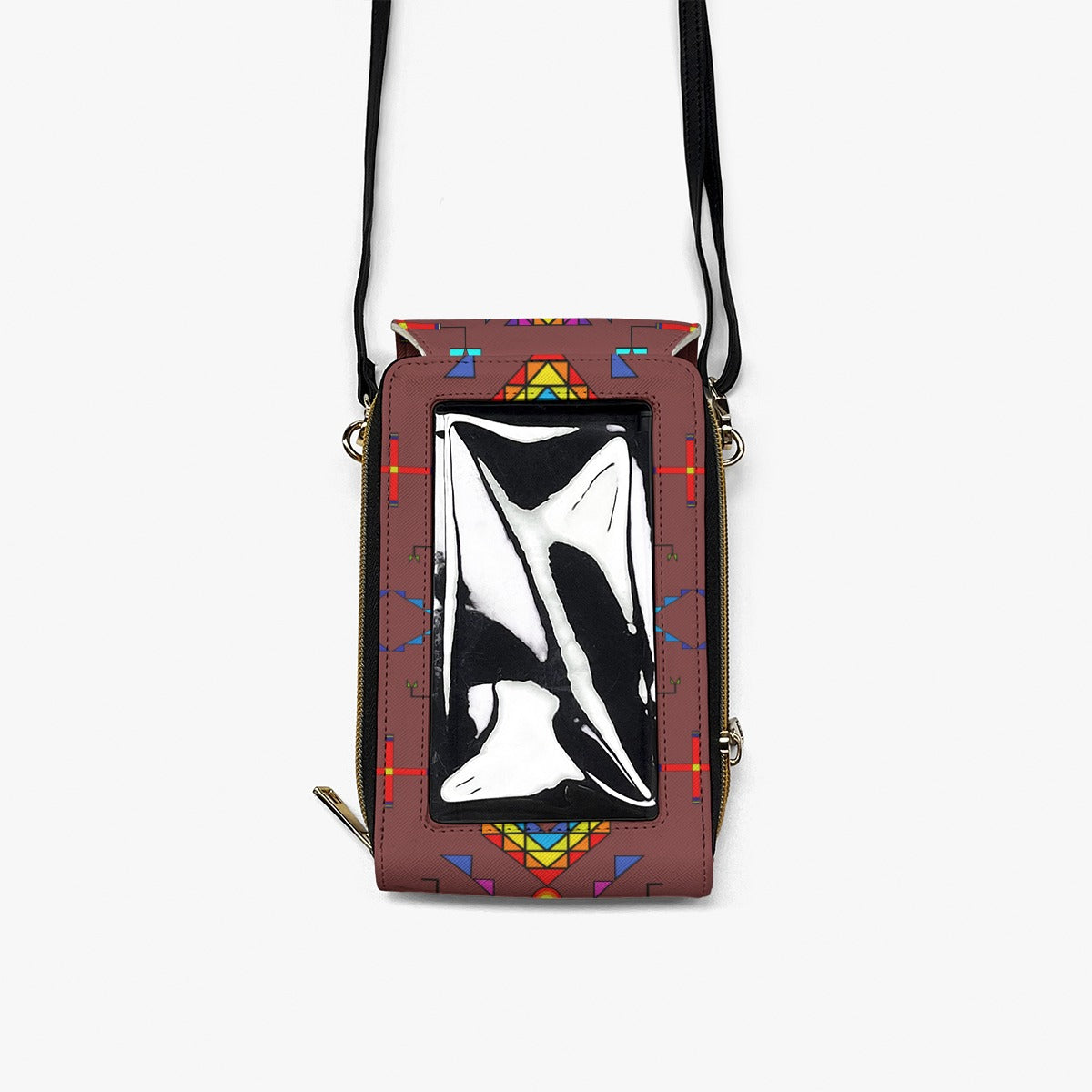 Rainy Chief Rainbow Earth Clay Mobile Phone Chest Bag