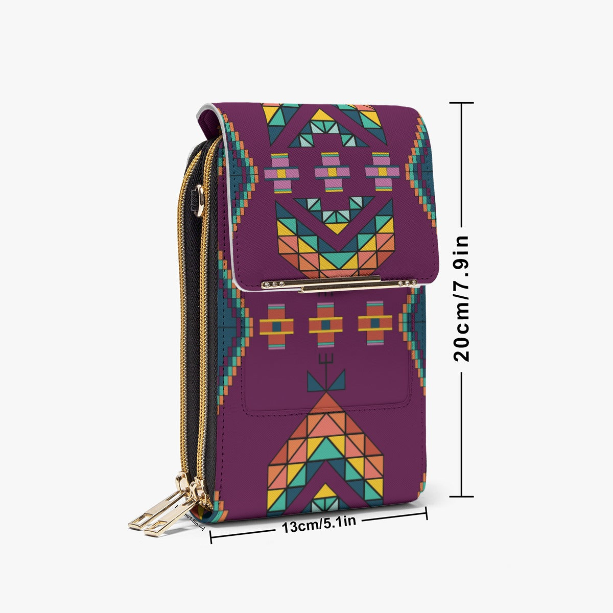 Travois Tipi Berry Mobile Phone Chest Bag