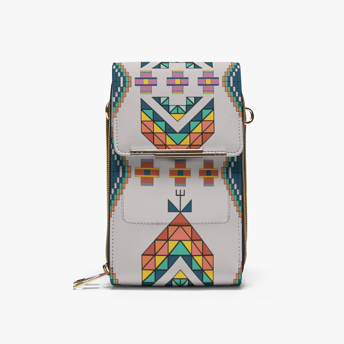 Travois Tipi Light Grey Mobile Phone Chest Bag