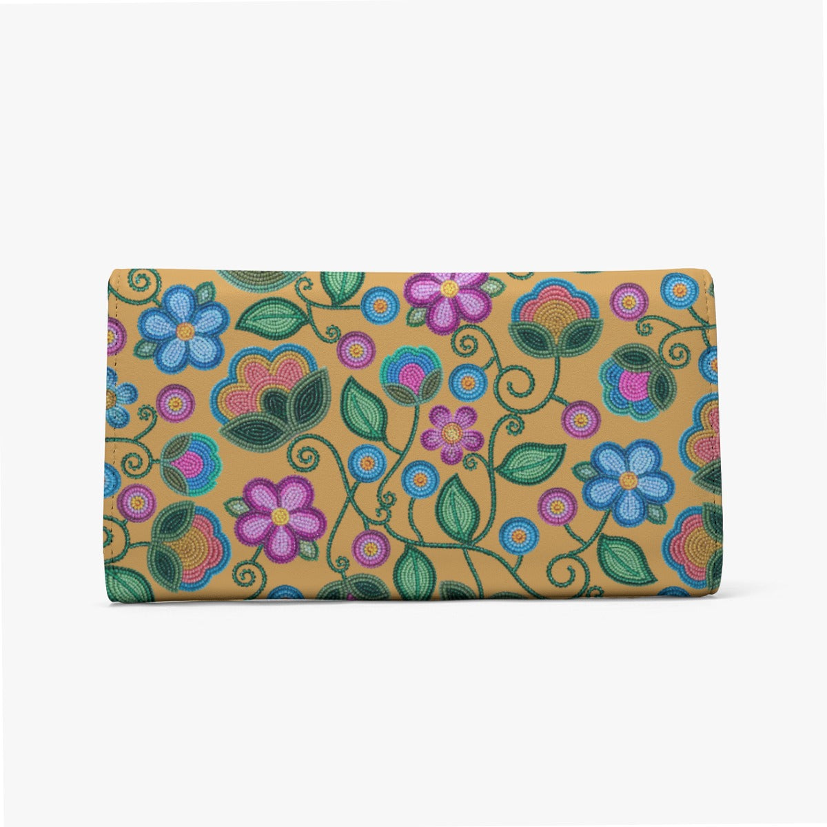 Turquoise Sunbeam Yellow Foldable Wallet