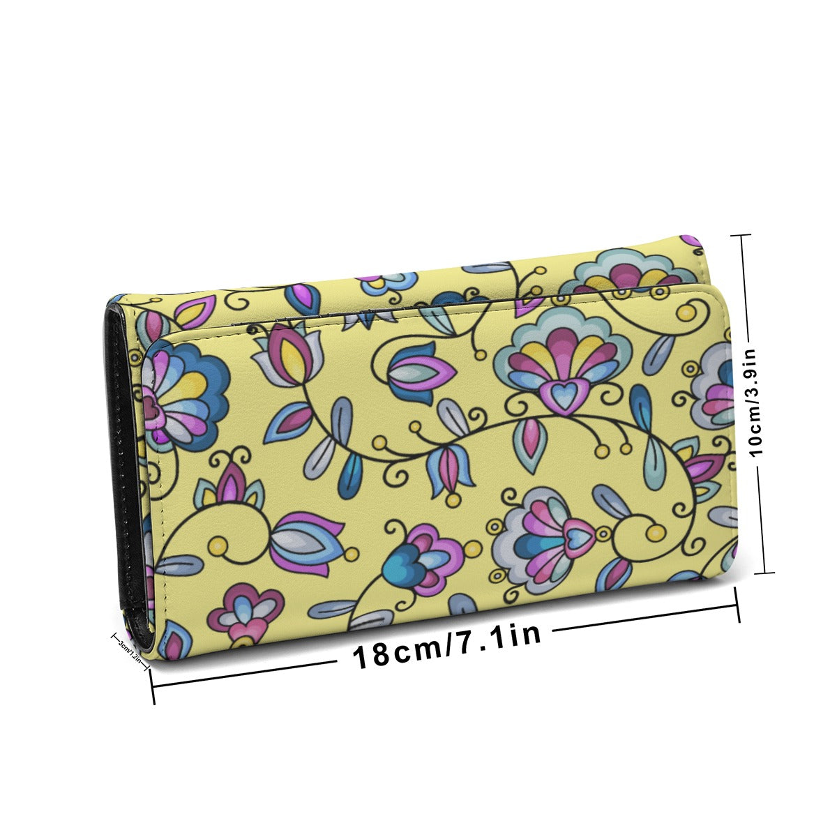 Autumn Bundle Blessing Yellow Foldable Wallet