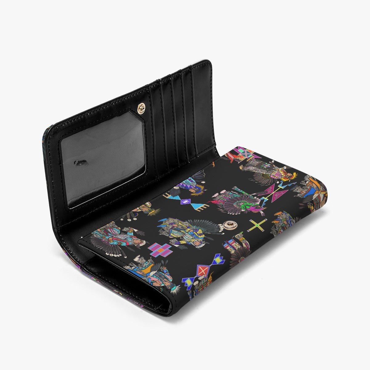 Men's Tradish Dancers Black Foldable Wallet