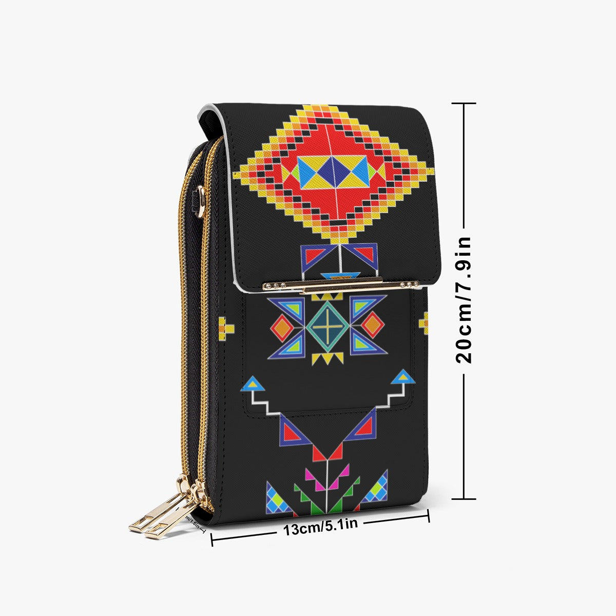 Buffalo Jump Black Mobile Phone Chest Bag