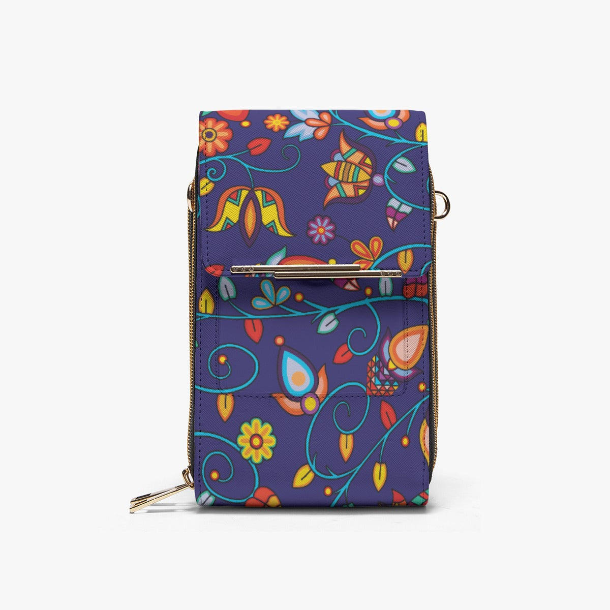 Thorny Path Blue Mobile Phone Chest Bag